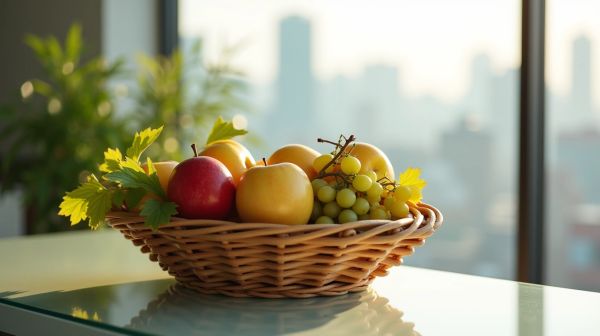 Pourquoi opter pour la livraison de corbeille de fruits au travail ?